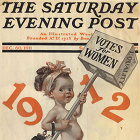 1912 New Year Baby by J. C. Leyendecker