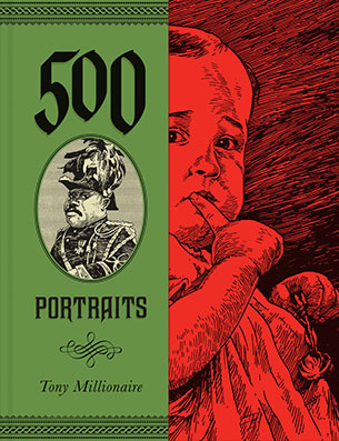 Tony Millionaire's 500 Portraits book