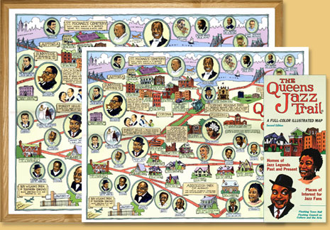 The Queens Jazz Trail Map